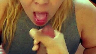 i gag on huge 27cm horse cock travesti blowjob leitada face cum