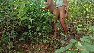 bush bbw king's wife deepthroats bbc in village ritual pounding