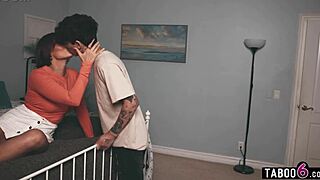 middle eastern stepmom milf pussy squirts hard caught by stepson