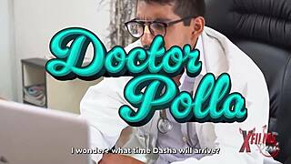 surgeon rams his thick polla deep into redhead's huge tetona tits