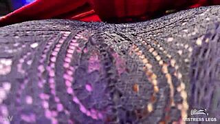 Goddess Mistress Chokes Face With Big Ass In Skirt Stockings!!