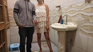 Desi Stepdad Punishes Smoking Young Stepdaughter with Rough Outdoor Fuck