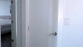 Horny Latina Stepmom Cheats with Huge Cock Stepson Behind Husband