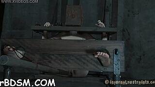 Sadomasochism Master Binds Slut for Rough Bondage BDSM Competition Fuck