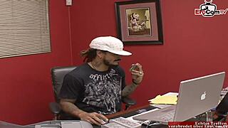 Curious blonde teens strap on dildo for intense pussy play