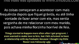 Cuckquean Watches Husband with Brazilian Big Ass Clit Milf