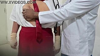 Indian doctor fucks student patient hard in hospital room