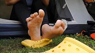 Milf Brunette Vacation Sex Vlog Dirty Feet Fetish Compilation