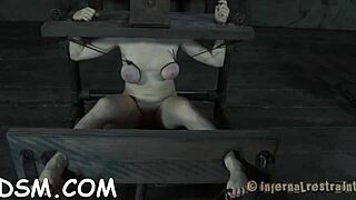 Sadomasochism Master Binds Slut for Rough Bondage BDSM Competition Fuck