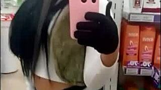 fuck yes this argie tgirl slut shoots hot cum selfies in the mirror