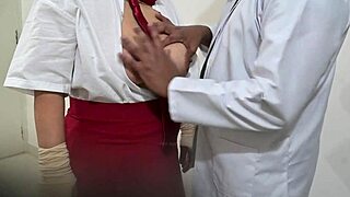 Indian doctor fucks student patient hard in hospital room