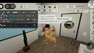 wanna watch me creampie this girl hard in brookhaven roblox