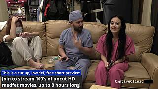 Nurse Blaires Povs Captures Bent-Over Doggystyle In Hospital Handcuffs!