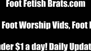 Girl on Girl Foot Worship Sparks Intriguing Tension