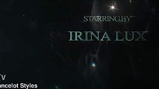 irina lux's skinny body stretched by first interracial dp pounding!