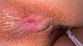 instead of cartoons she pushes tongue deep in my tight ass rimming