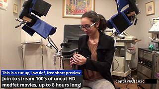 tsayyy sneaks up on lilly hall in latex heels and cuffs