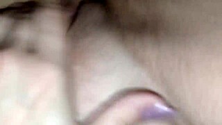 Horny stepmom fucks stepson in skirt and panties