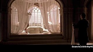 What if Angelina Jolie as Lara Croft bent over for blonde brunette pussy licking and doggystyle in sexy nude tomb raider action?