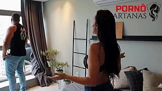 Street vendor ends up in hooker's flat for juicy rides and deepthroat surprises