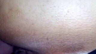 he slides into his woman's wet pussy for a casual pounding session at home