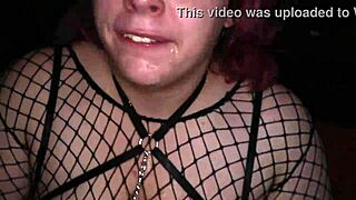 Holy shit! Luna's first blowbang drains the whole squad deepthroat cumshots like a filthy 18+ whore!