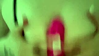 Horny British teen coed 18+ squirts solo on webcam toys orgasm pov high def masturbation