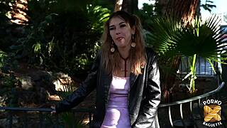 Coquette begs two huge cocks to dominate her tight milf body in lingerie threesome