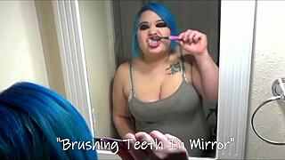 kyra hellfire ignores spy cam in naked lesbian game compilation antics