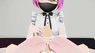 towa's footjob handjob cumshot special service blows minds