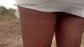 i couldn't resist stopping on our motorcycle trip to fuck wildly in the forest - full vid on sheer!!