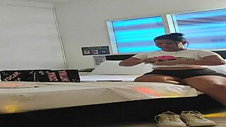 Mature slut rims and rides young step-nephew's cock cheating on husband