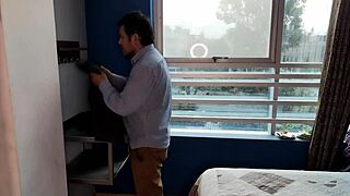 sastre measures her peruvian ass then pounds vagina deep missionary creampie orgasm lick