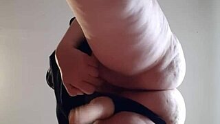 strapon fucks girlfriend then solo pussy rub orgasm