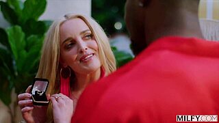 Milfy blonde milf charlie sneaks bbc craving from ex boyfriend