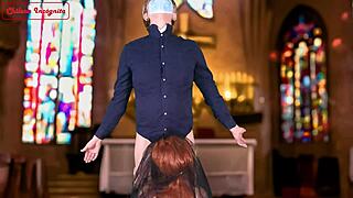 monja pecaminosa begs to confess sins but ends blessed by cum trailer