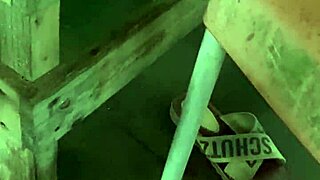 Slim waist bitch flashes huge puffy pussy lips on crowded beach