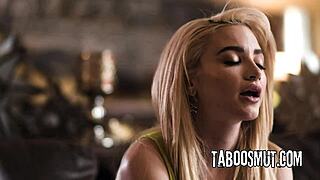 yo blonde babe lets pervy boss fuck her pussy free use style