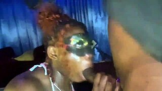 hood guy pays big titted teen stripper for rough bareback pussy pounding all night