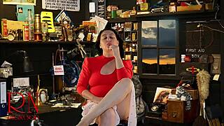 its weird you in my home staring at my sexy legs n heels right in ur face 😏👠