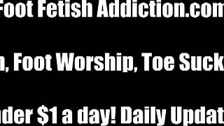 our feet look flawless up close