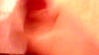 guy wanks cock hard solo masturbation