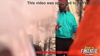 No Wedding Today! Ebony Bride Bent Over Doggystyle Orgy Tits Bounce