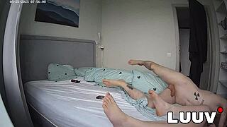 Luuv Alice and Lucien Capture Raw Morning Bedroom Sex