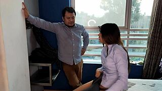 sastre measures her peruvian ass then pounds vagina deep missionary creampie orgasm lick