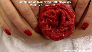 i love hotkinkyjo's ass ruined by alexthorn's dildo on electric screwdriver fisting prolapse