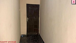 Horny Ebony Teen Squirts on Monster Cock After Cheap Creampie Fuck