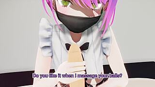 towa's footjob handjob cumshot special service blows minds