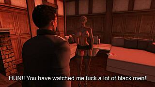 cuckold wife goddess takes massive black cock deep in her ass