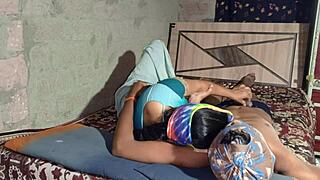 Desi Village Bhabhi Rides Husband's Cock Hard